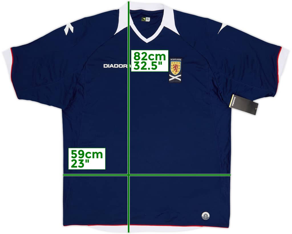 2008-09 Scotland Home Shirt (XL)