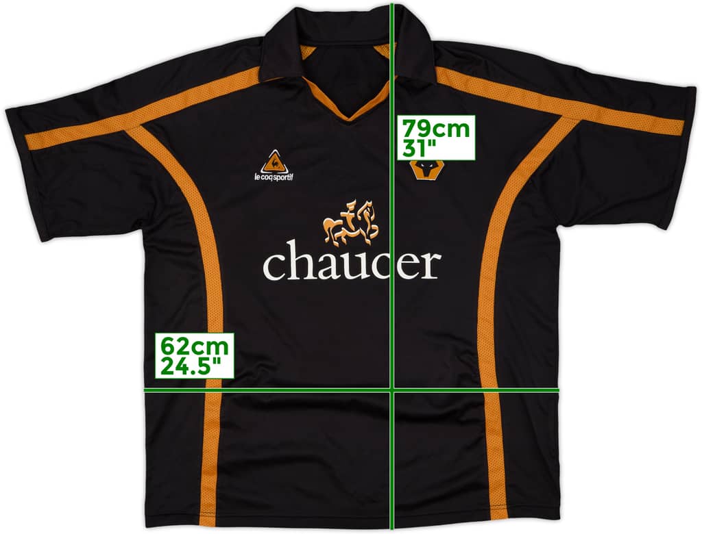 2005-06 Wolves Away Shirt - 8/10 - (3XL)