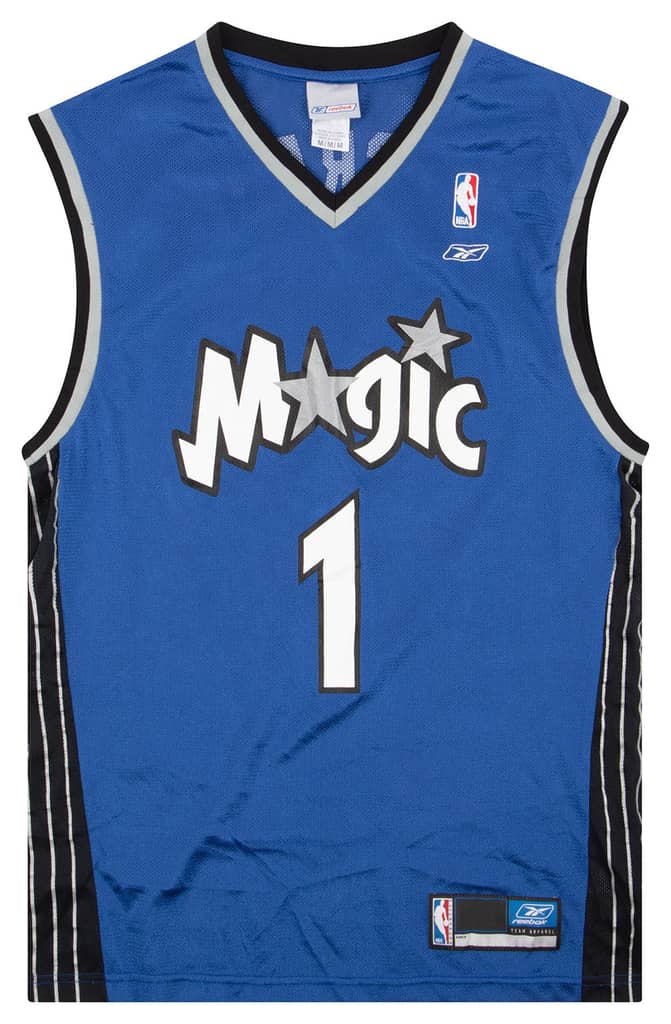 2002-03 Orlando Magic McGrady #1 Reebok Jersey (Away) Y