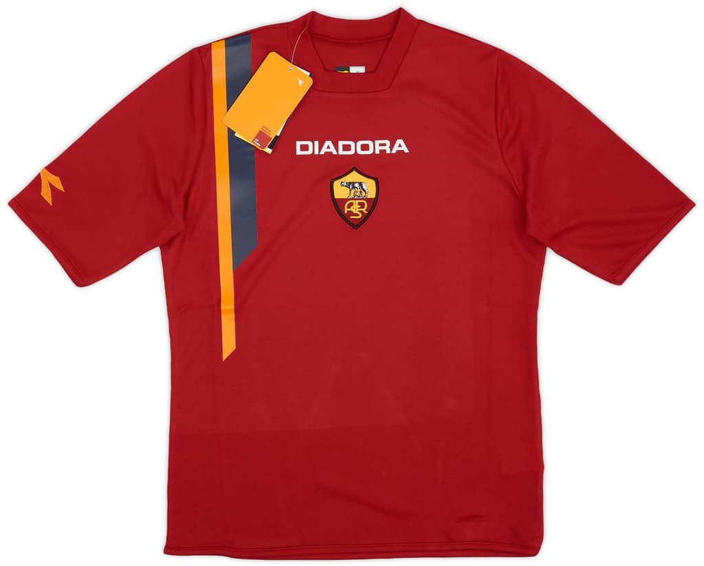 2005-06 Roma Diadora Training Shirt (S)