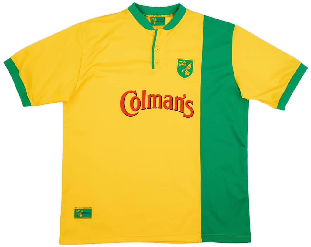 1999-01 Norwich Home Shirt - 9/10 - (XXL/3XL)