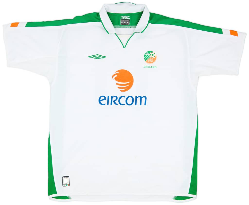 2003-05 Ireland Away Shirt R.Keane #10 - 8/10 - (XXL)