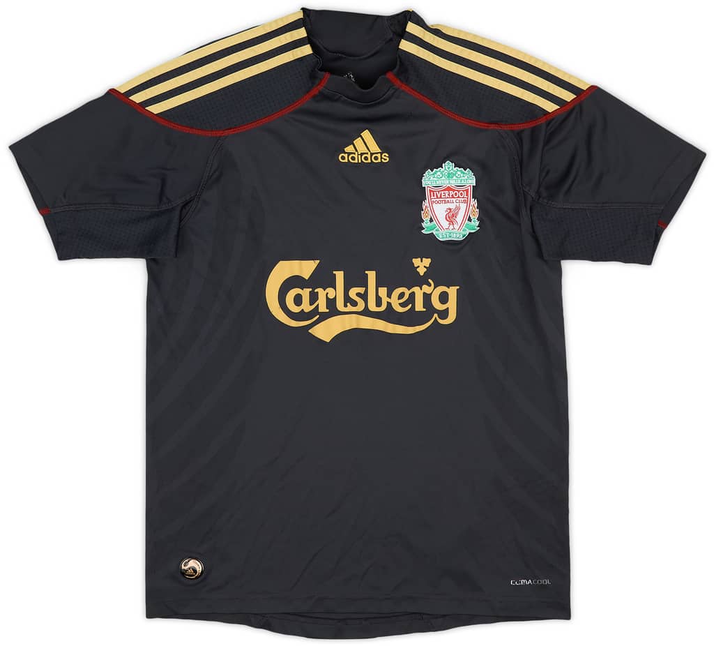 2009-10 Liverpool Away Shirt - 7/10 - (L.Boys)