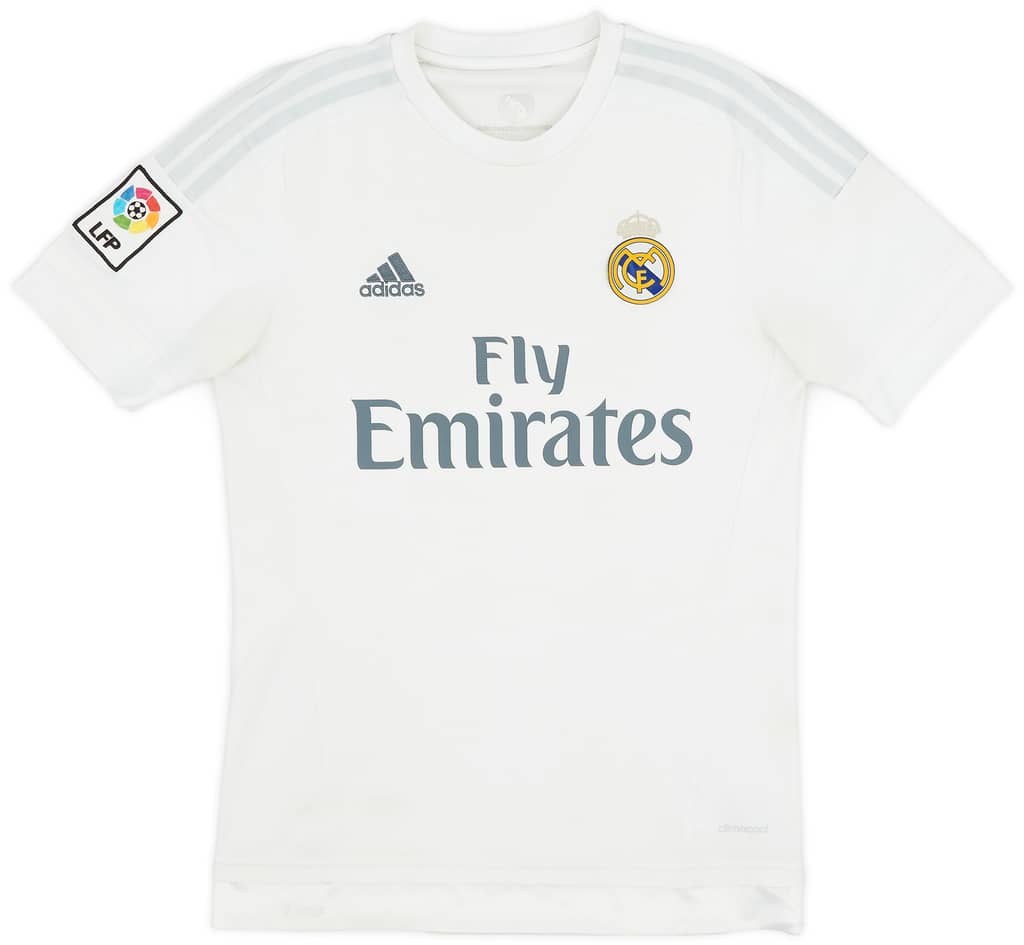 2015-16 Real Madrid Home Shirt - 4/10 - (S)