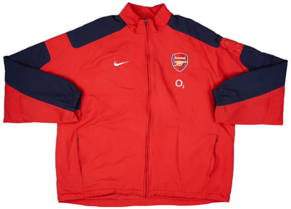 2005-06 Arsenal Nike Track Jacket - 7/10 - (XXL)