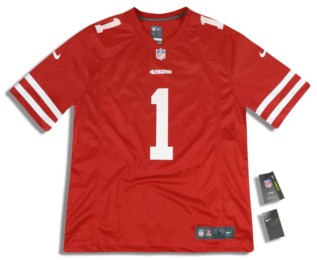 2019 San Francisco 49ers Bosa #1 Nike Game Jersey (Home) L - W/Tags