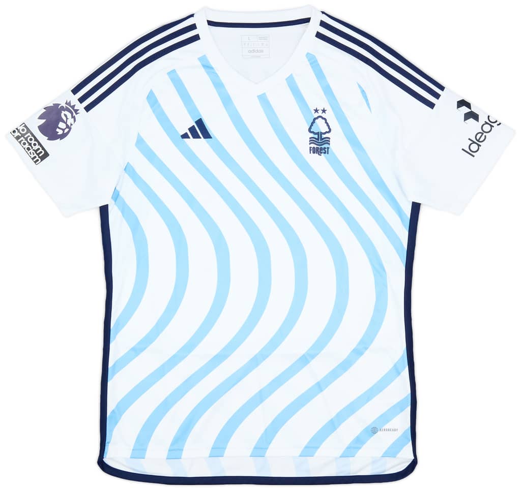 2023-24 Nottingham Forest Match Issue Away Shirt Andrey Santos #12
