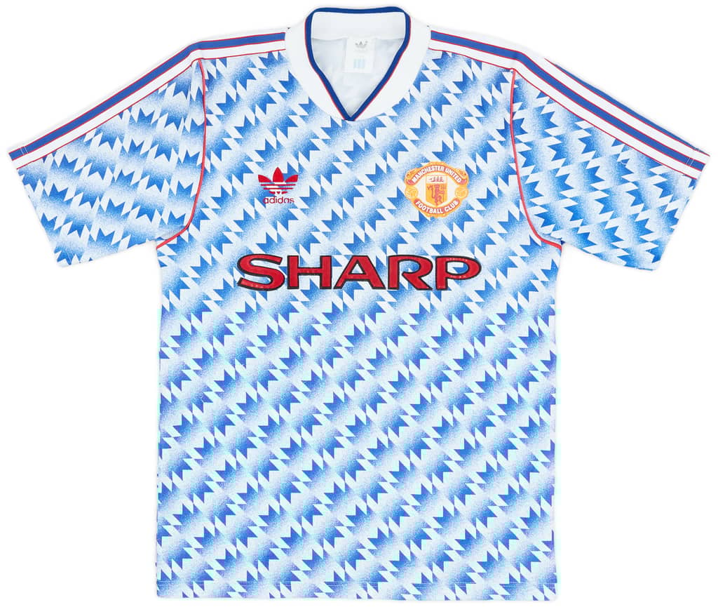 1990-92 Manchester United Away Shirt - 8/10 - (S)