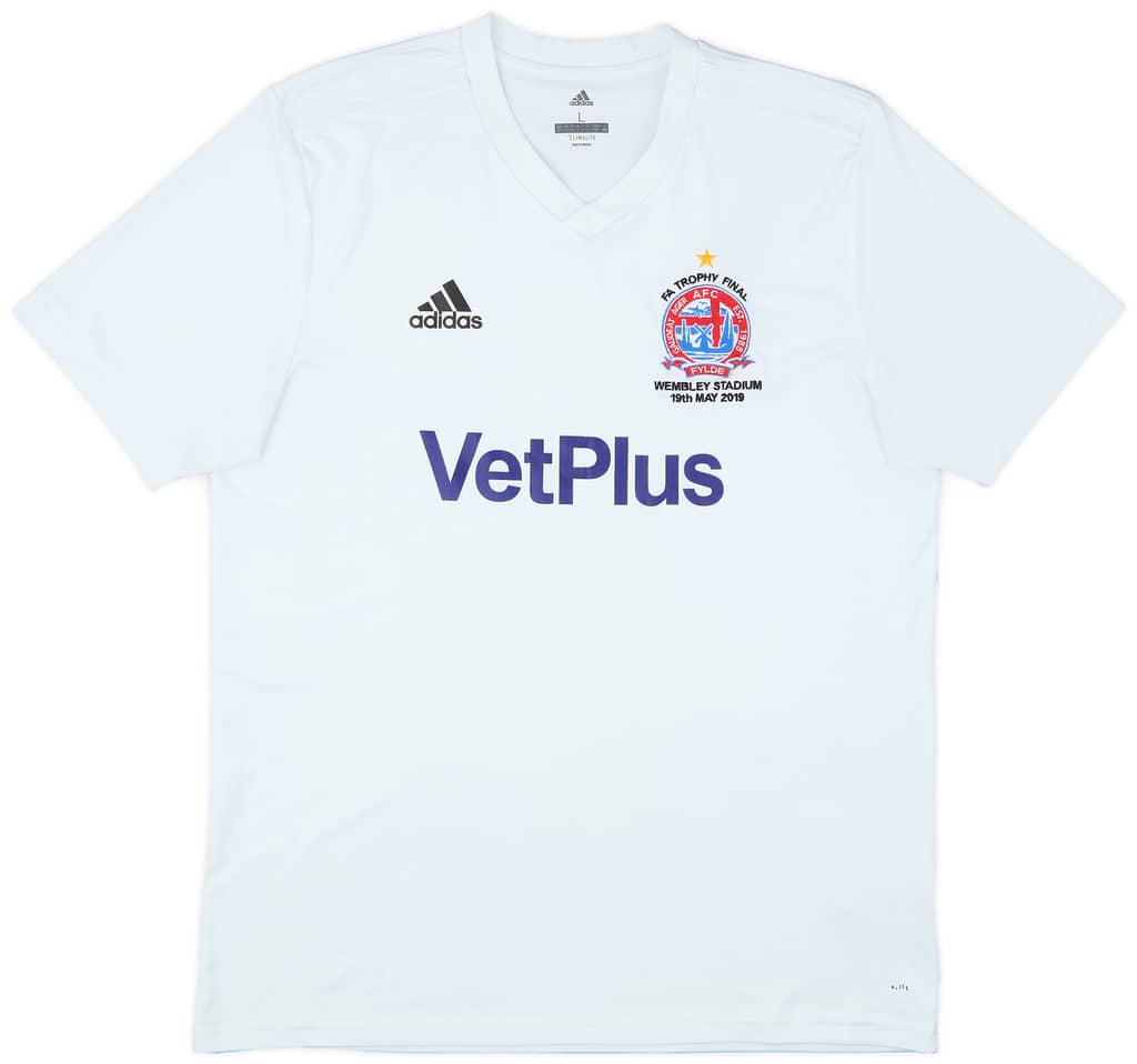 2018-19 AFC Fylde FA Trophy Final Shirt - 8/10 - (L)