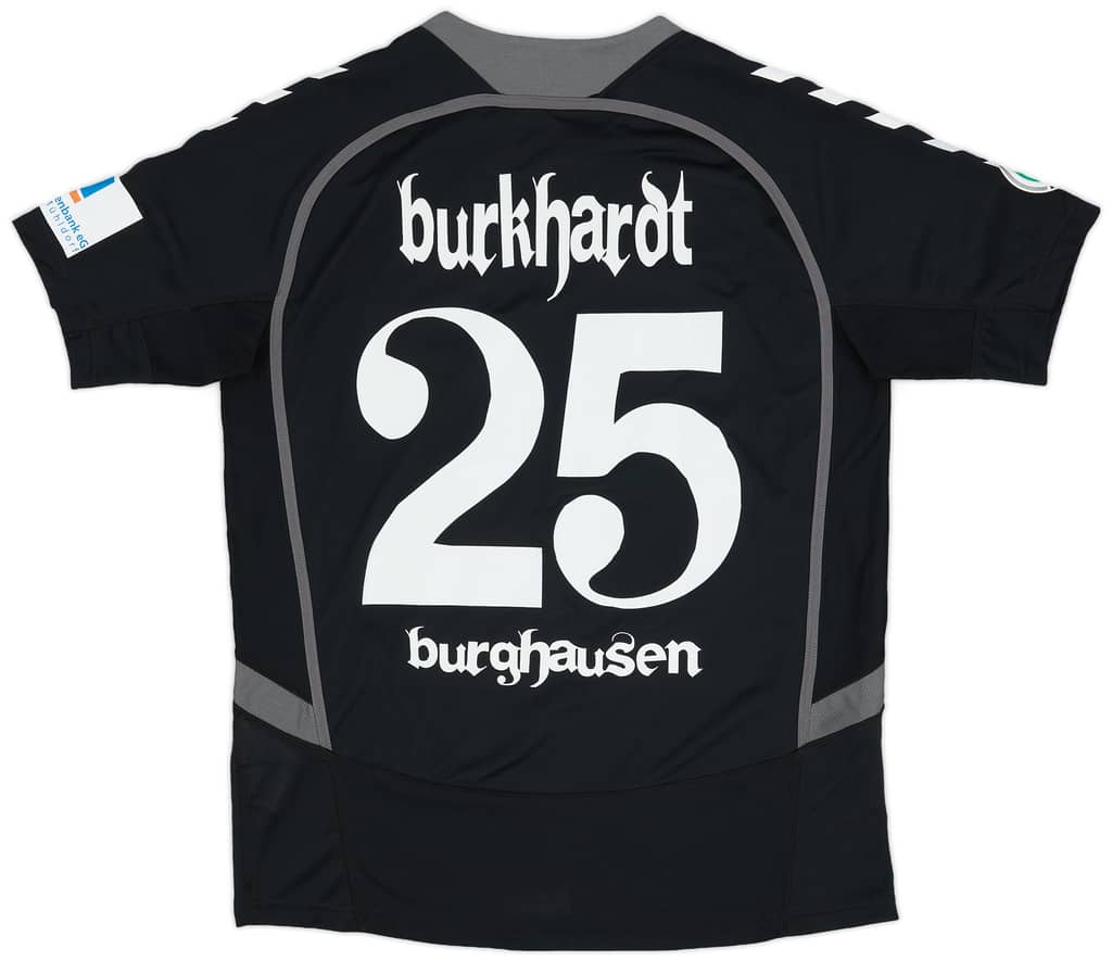 2013-14 Wacker Burghausen Away Shirt Burkhardt #25 - 7/10 - (L)