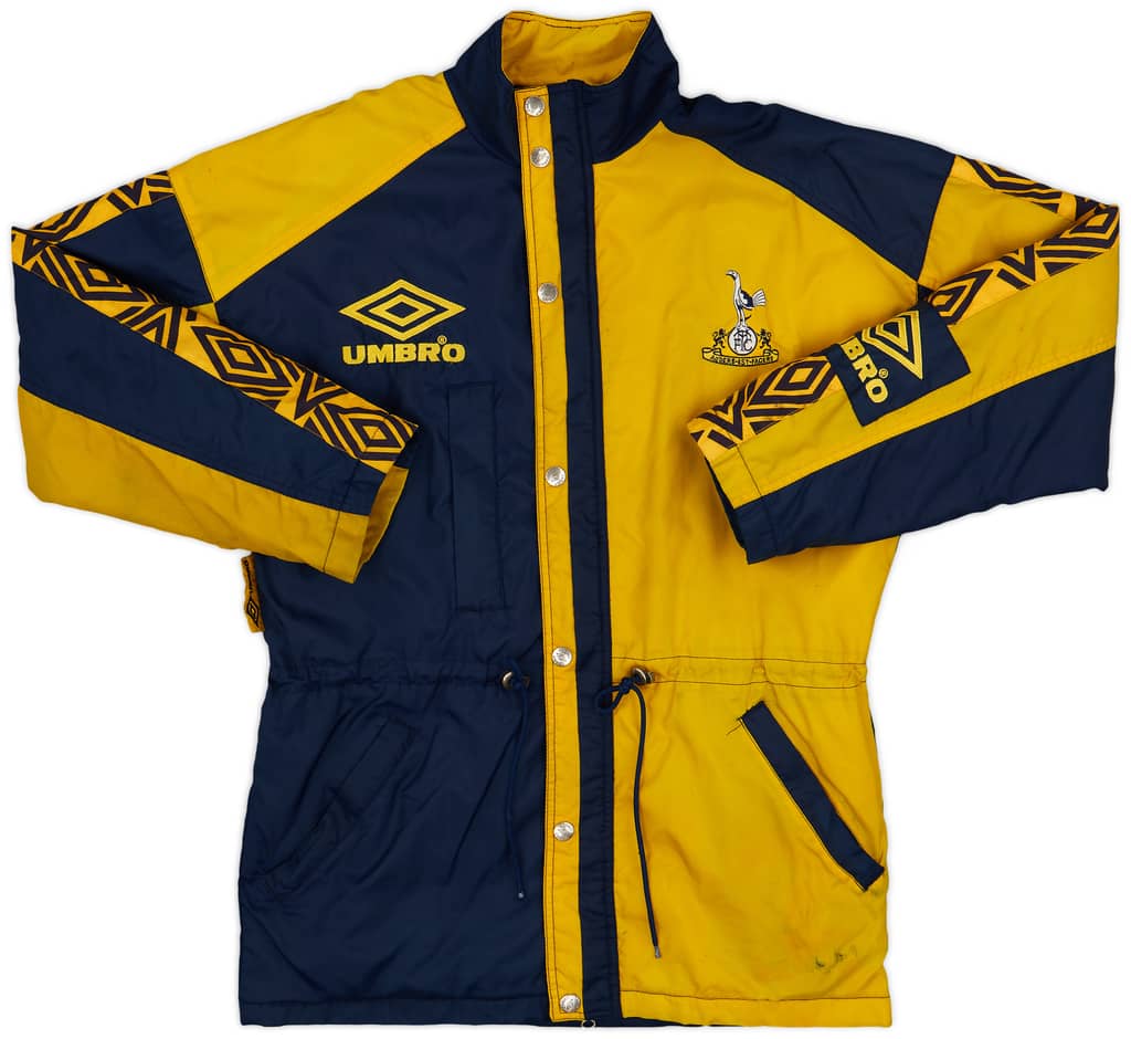 1992-93 Tottenham Umbro Padded Bench Coat - 4/10 - (XS)