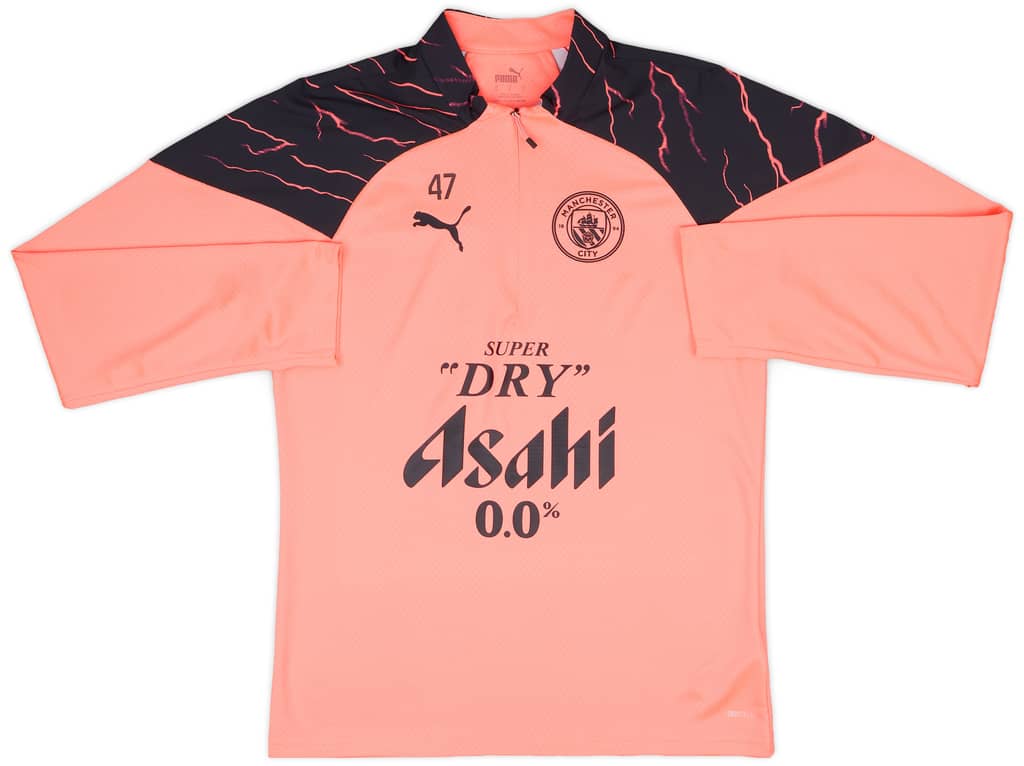 2023-24 Manchester City Player Issue 1/4 Zip Training Top #47 (Foden) - (S)