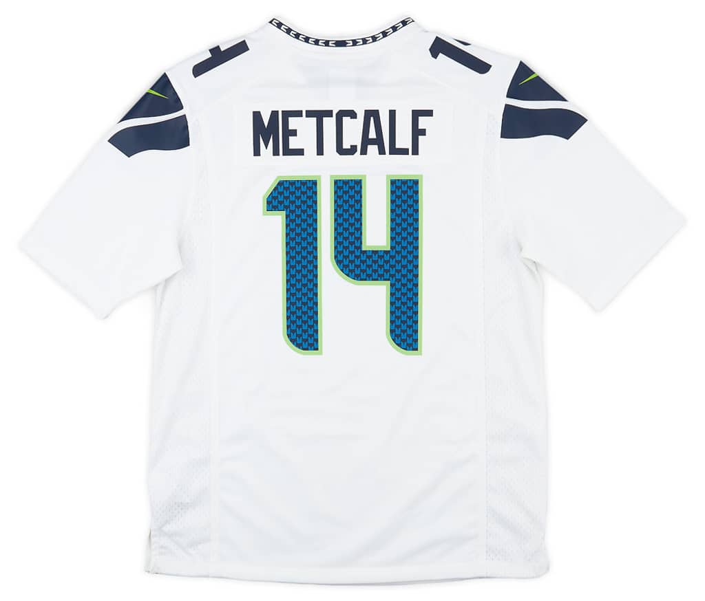 2019-23 Seattle Seahawks Metcalf #14 Nike Game Jersey (Away) XL - W/Tags