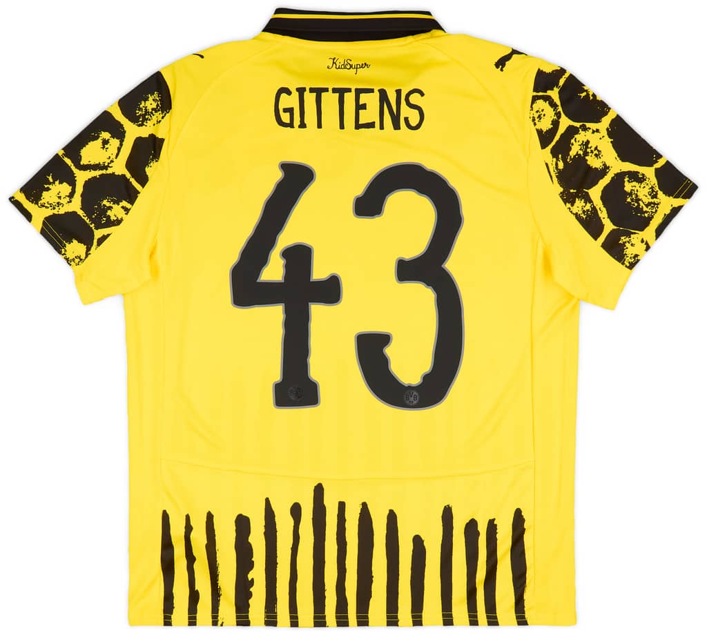 2025 Borussia Dortmund KidSuper CWC Home Shirt Gittens #43