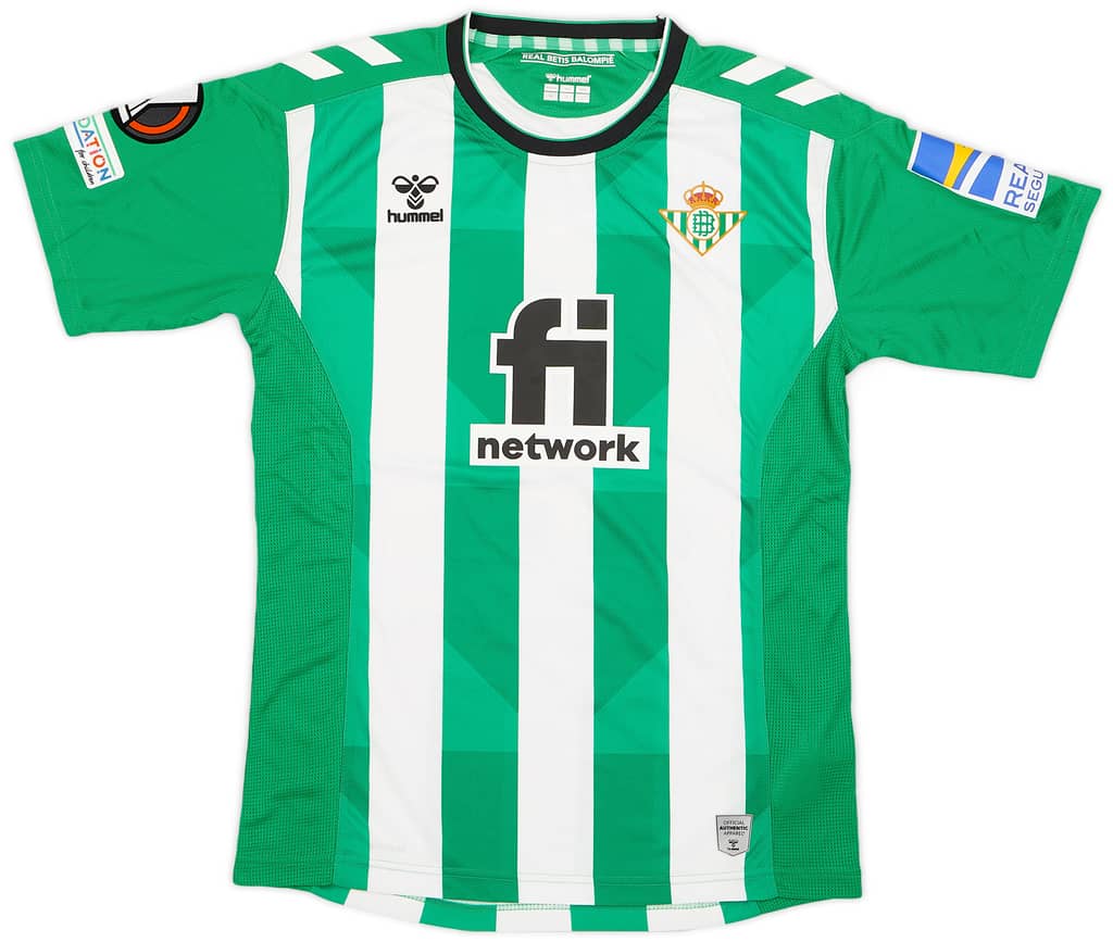 2022-23 Real Betis Match Issue Europa League Home Shirt Luiz Henrique #11