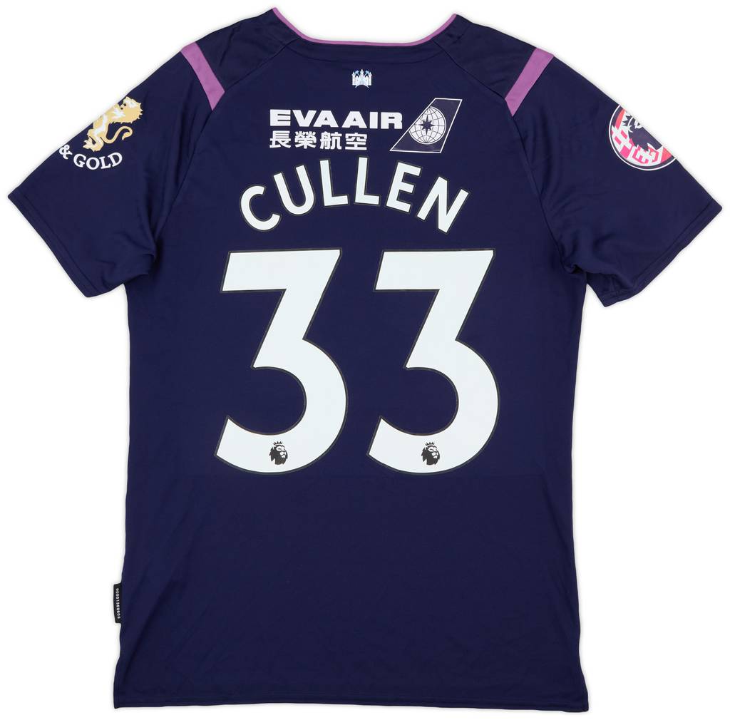 2019-20 West Ham Match Issue Third Shirt Cullen #33