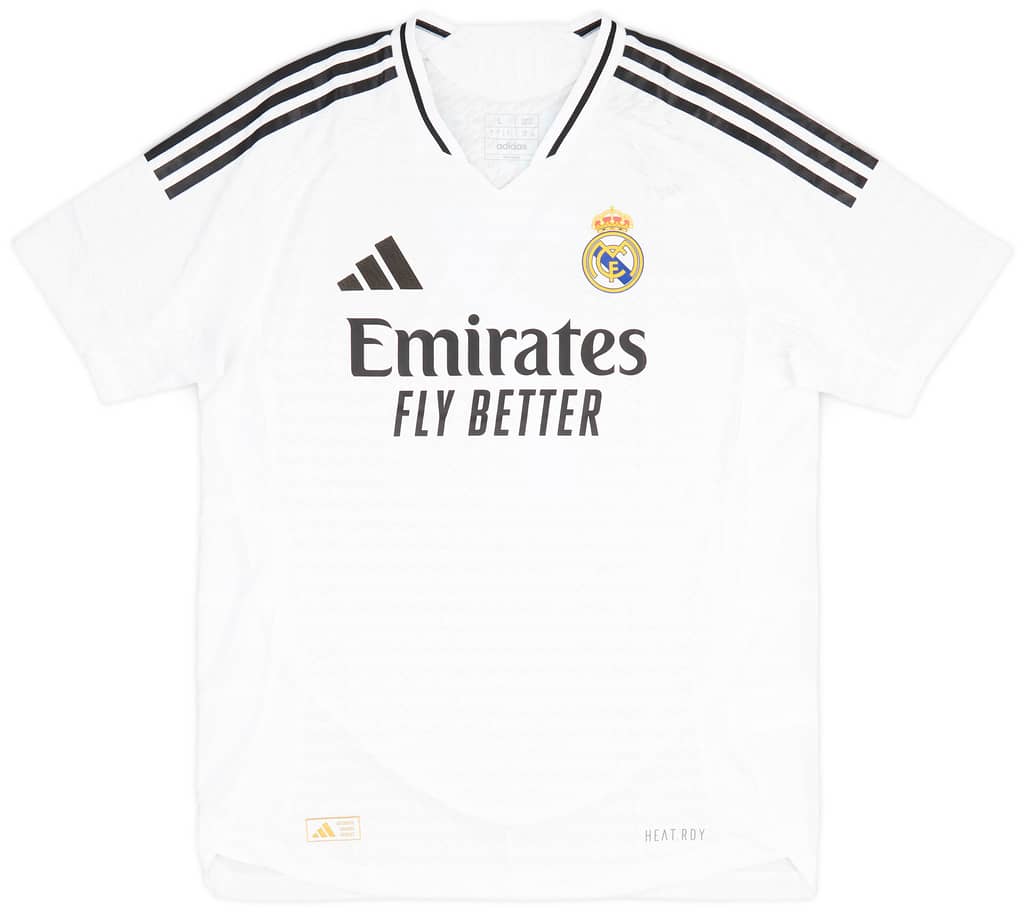 2024-25 Real Madrid Authentic Home Shirt Vini Jr. #7