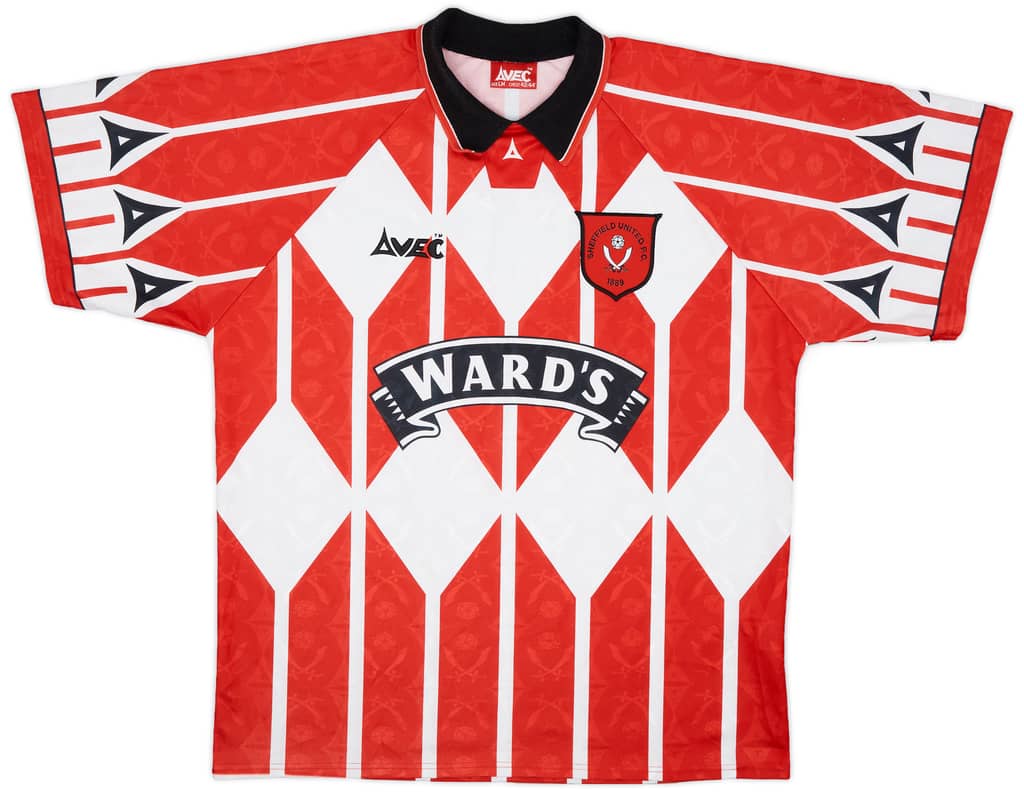 1995-96 Sheffield United Home Shirt - 9/10 - (L)