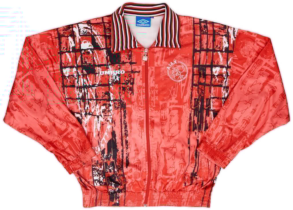 1995-96 Ajax Umbro Track Jacket - 9/10 - (M)
