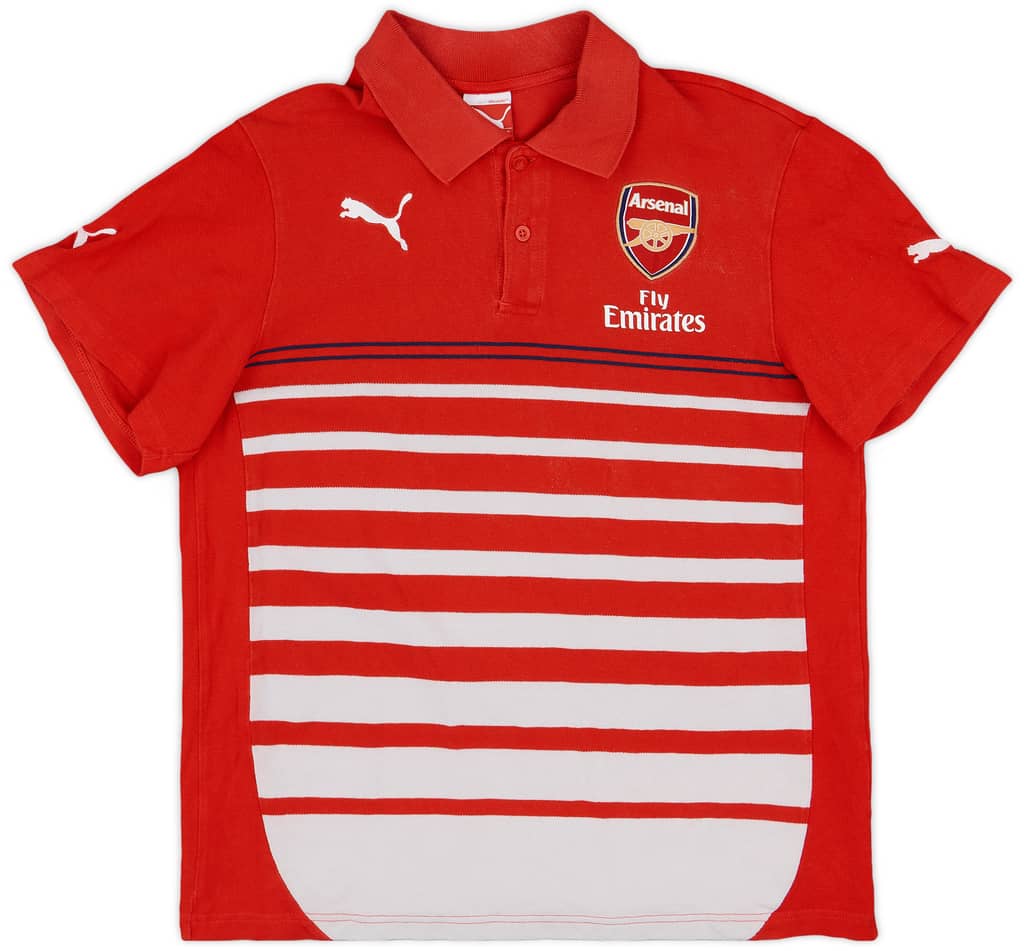 2014-15 Arsenal Puma Polo Shirt - 6/10 - (M)