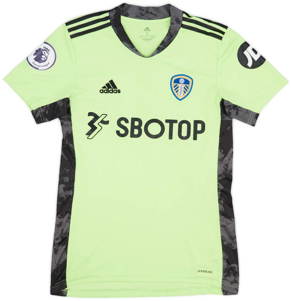 2020-21 Leeds United GK S/S Shirt Meslier #1 - 8/10 - (S)