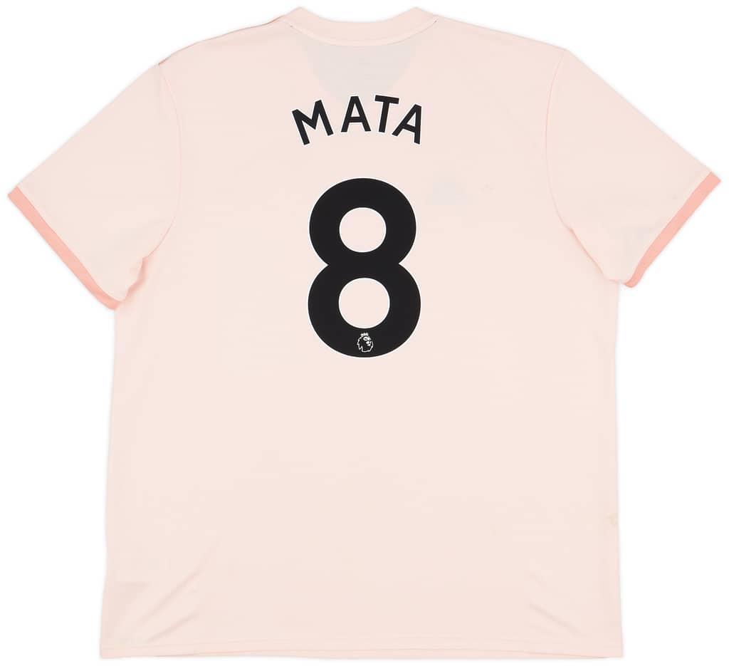 2018-19 Manchester United Away Shirt Mata #8 - 7/10 - (XXL)