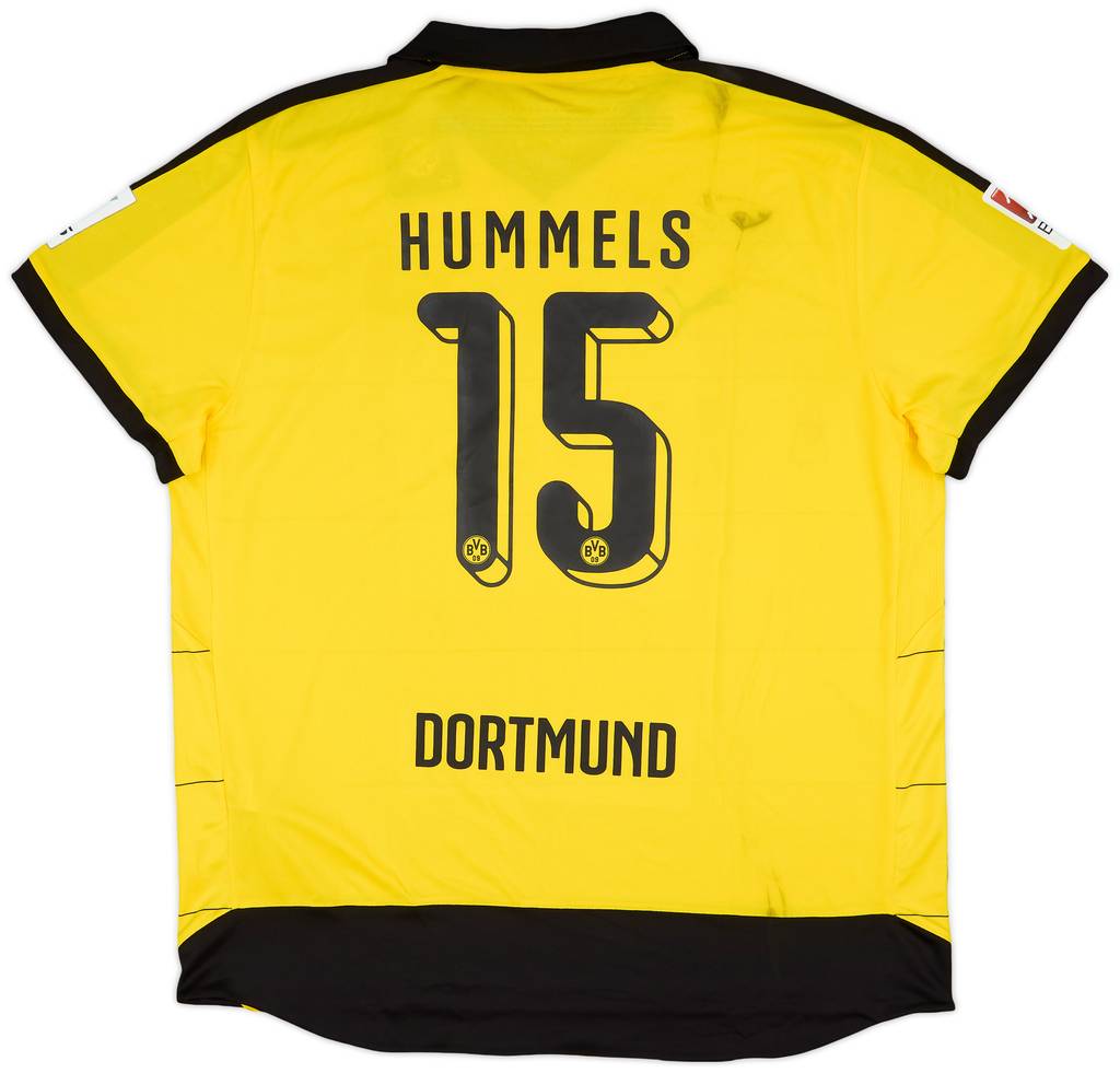 2015-16 Borussia Dortmund Home Shirt Hummels #15 (3XL)