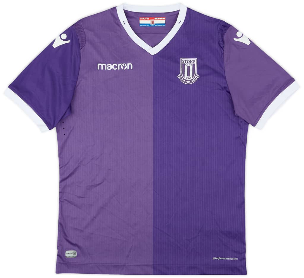2018-19 Stoke City Away Shirt - 9/10 - (L.Boys)