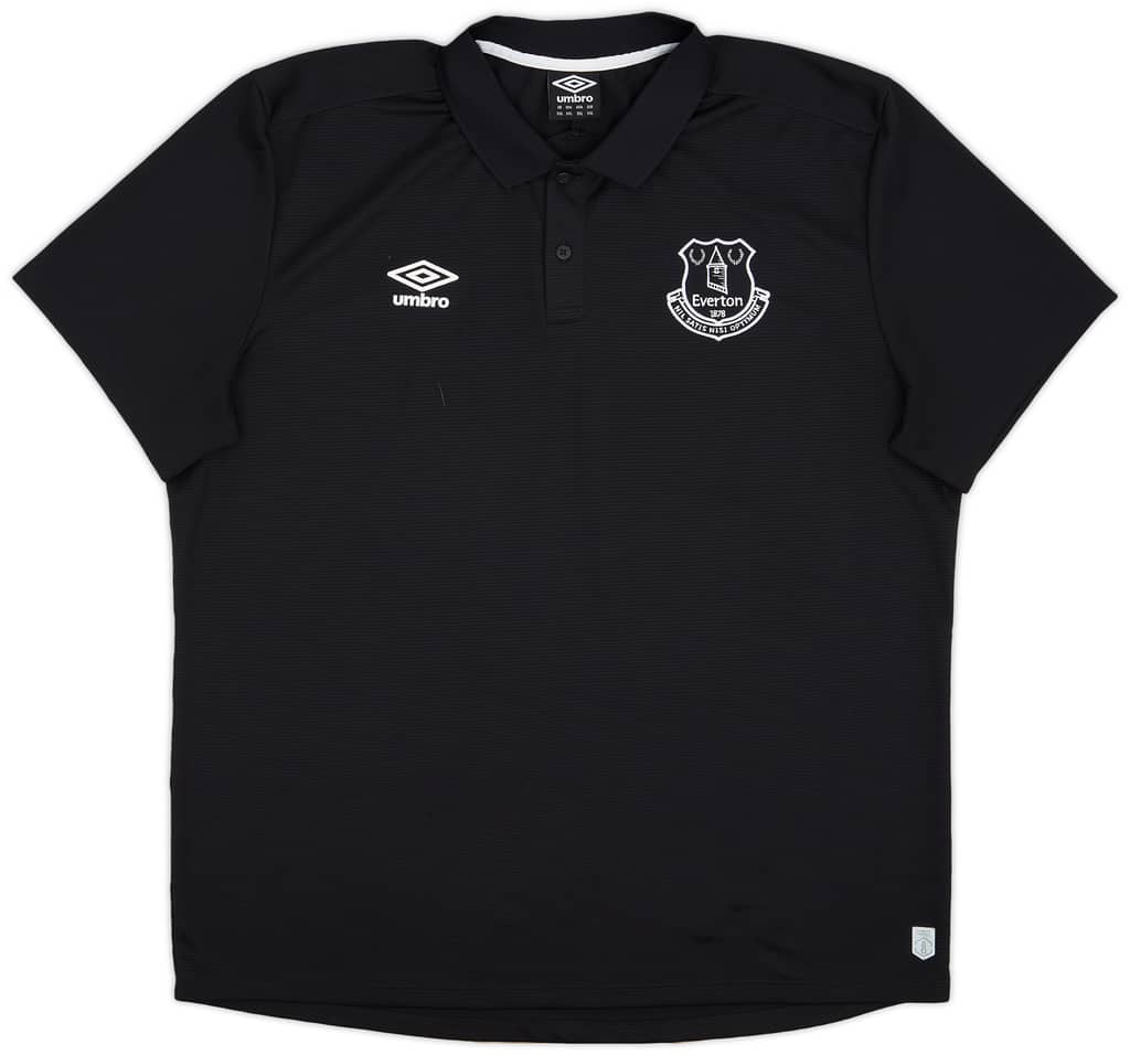 2010s Everton Umbro Polo Shirt - 9/10 - (XXL)