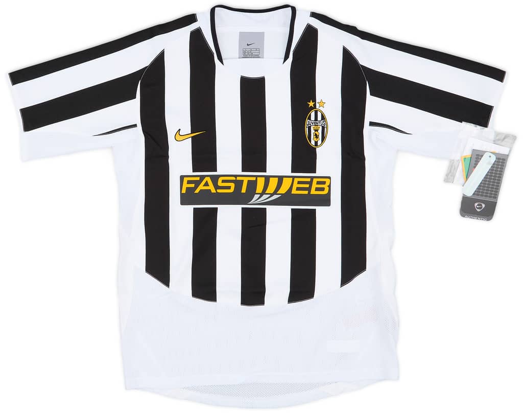 2003-04 Juventus Home Shirt (L.Boys)