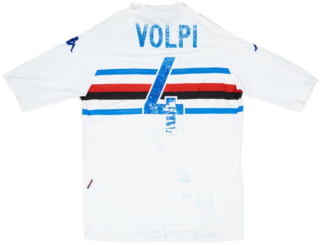 2006-07 Sampdoria Player Issue Away Shirt Volpi #4 - 3/10 - (XXL)