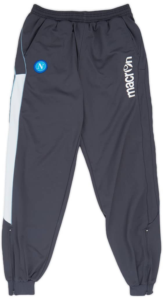 2011-12 Napoli Macron Track Pants/Bottoms - 8/10 - (L)