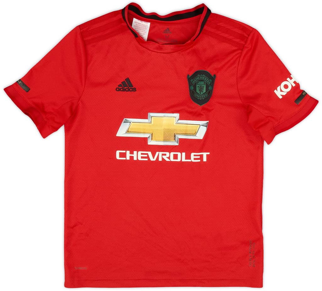 2019-20 Manchester United Home Shirt - 7/10 - (M.Boys)