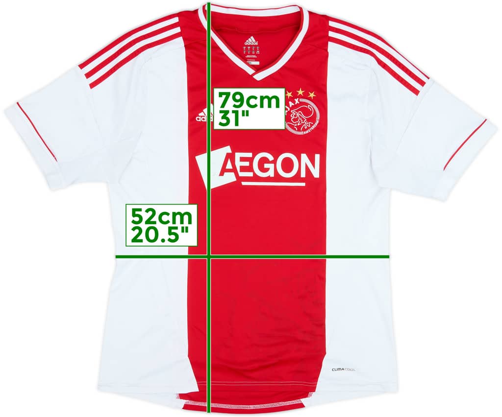 2012-13 Ajax Home Shirt - 6/10 - (XL)