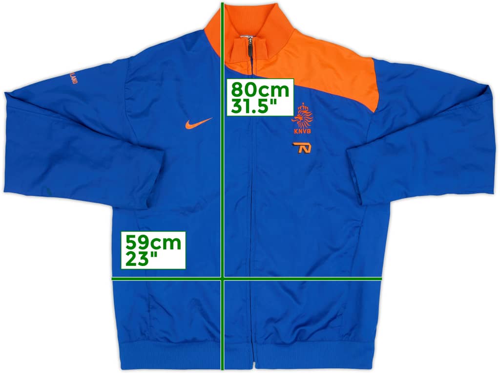 2008-09 Netherlands Nike Track Jacket - 8/10 - (XL)