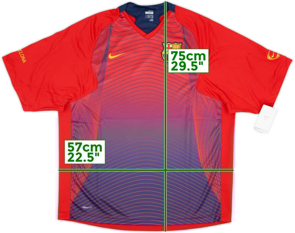 2007-08 Barcelona Nike Training Shirt (L)