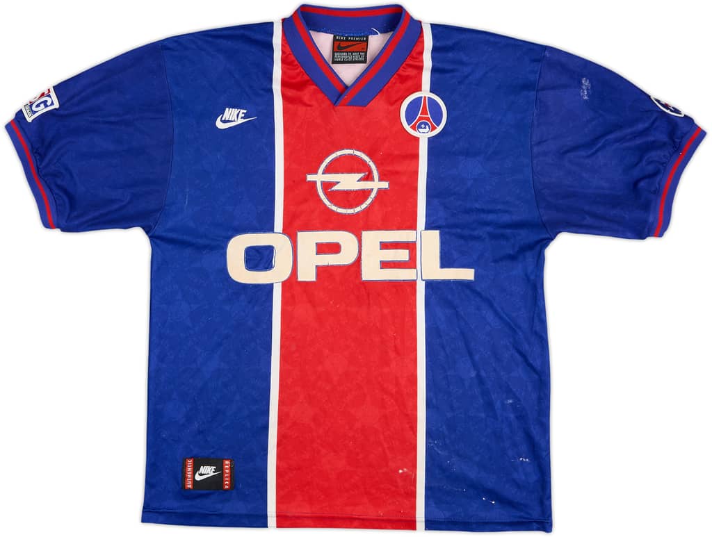 1995-96 Paris Saint-Germain Camiseta Local - 5/10 - (M)