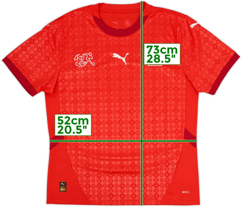 2025-26 Switzerland Womens Home Shirt - 10/10 - (Men's L)