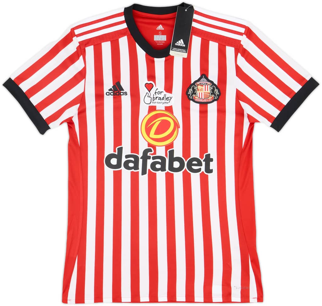 2017-18 Sunderland Home Shirt (S)
