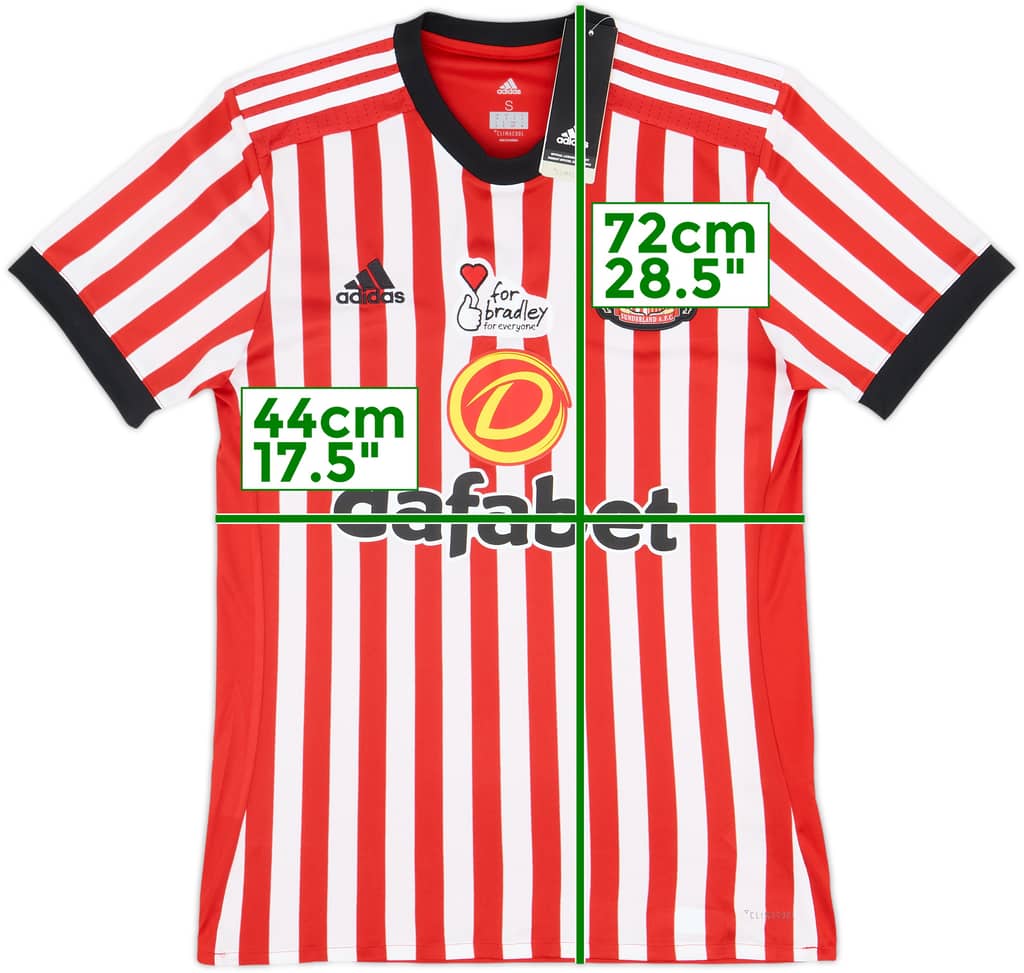 2017-18 Sunderland Home Shirt (S)
