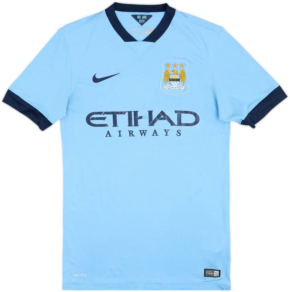 2014-15 Manchester City Home Shirt - 4/10 - (S)