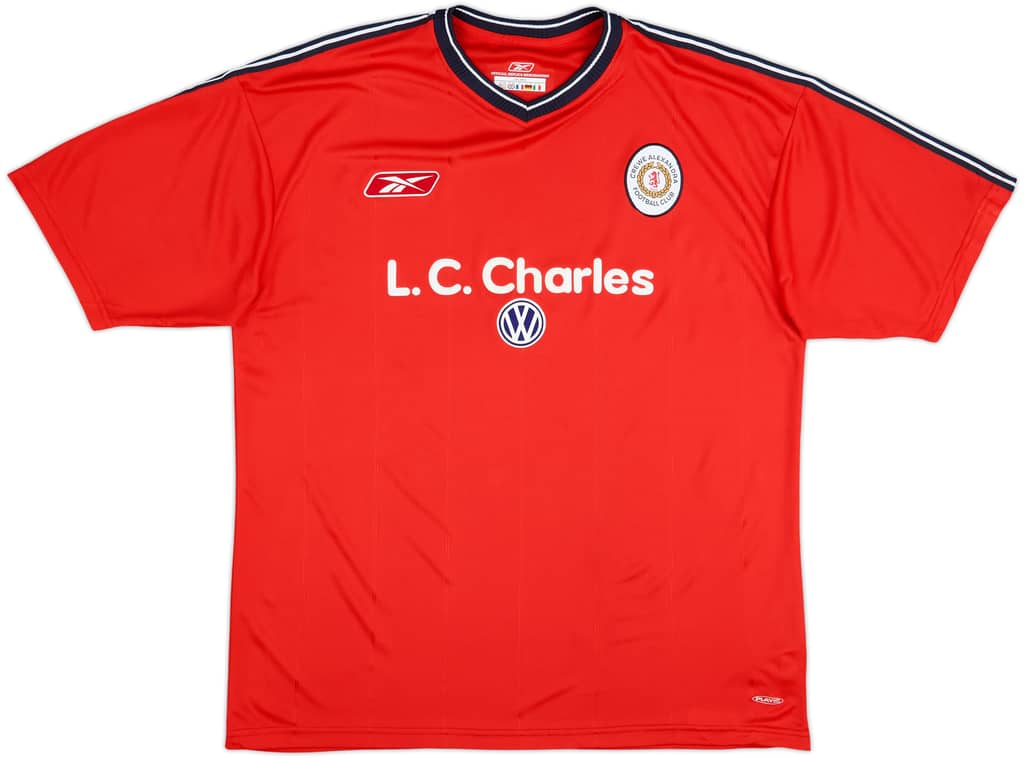 2003-04 Crewe Alexandra Home Shirt - 9/10 - (L)