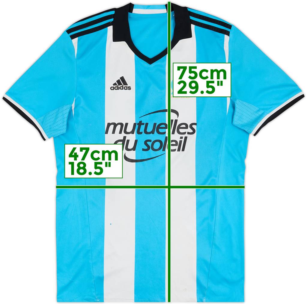 2016-17 Olympique Marseille Third Shirt - 3/10 - (M)