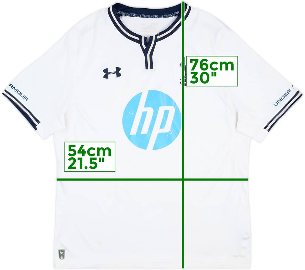 2013-14 Tottenham Home Shirt - 4/10 - (XL)