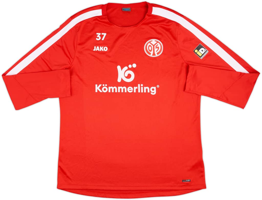 2023-24 Mainz Jako Player Issue Training L/S Shirt #37 - 10/10 - (XXL)
