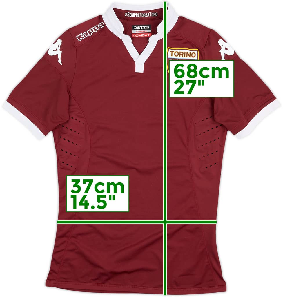2015-16 Torino Authentic Home Shirt - 10/10 - (XS)