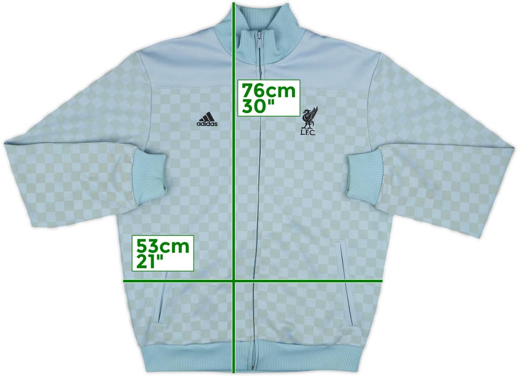 2008-09 Liverpool adidas Track Jacket - 7/10 - (L)