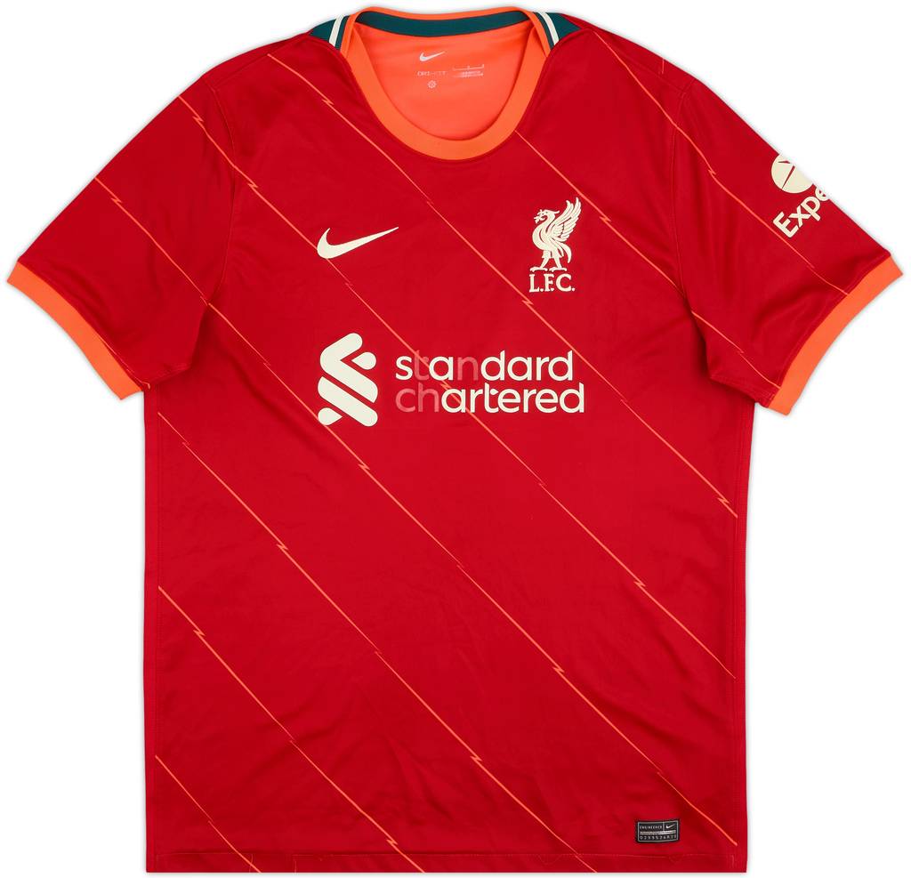 2021-22 Liverpool Home Shirt - 5/10 - (L)