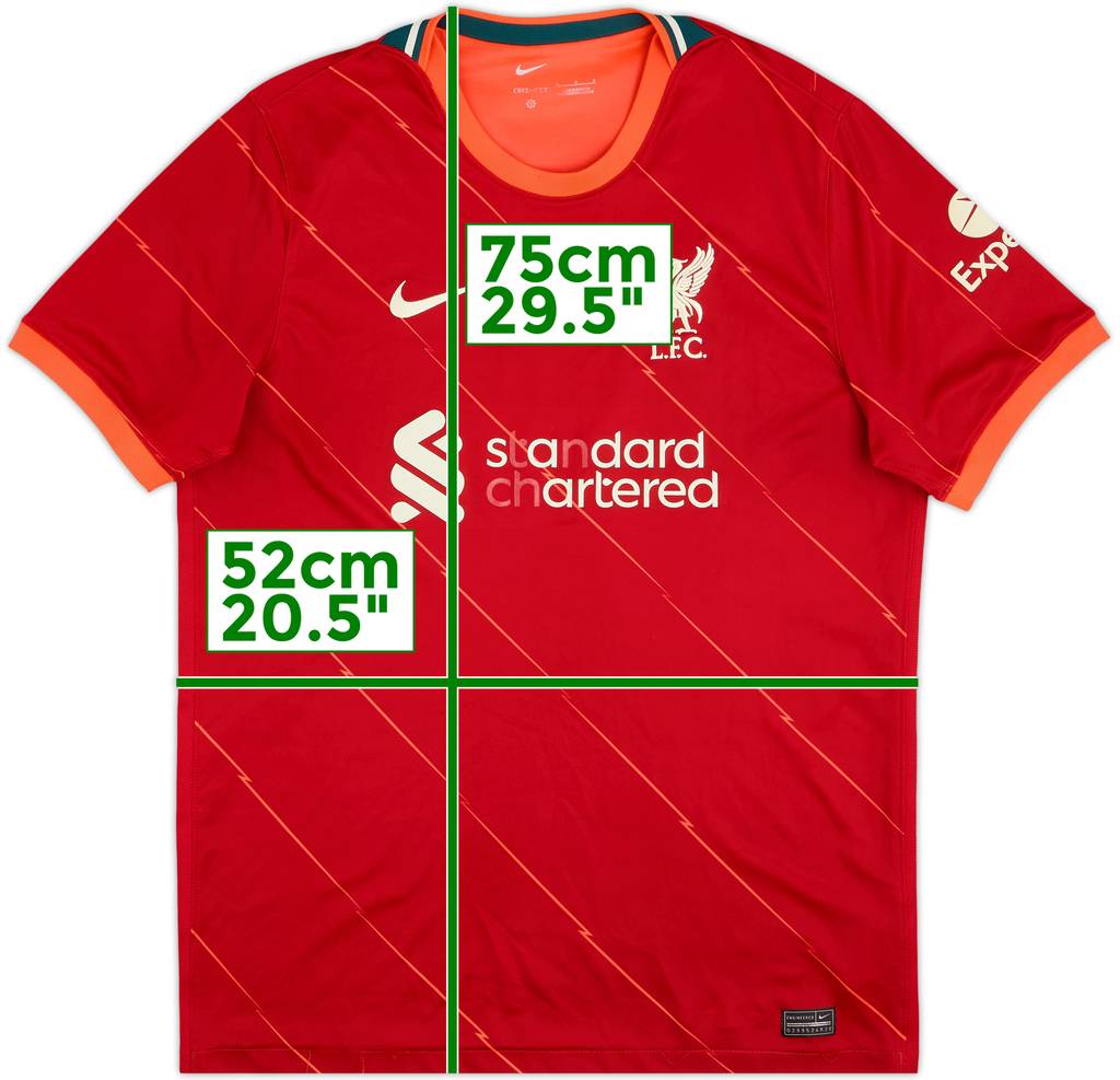 2021-22 Liverpool Home Shirt - 5/10 - (L)