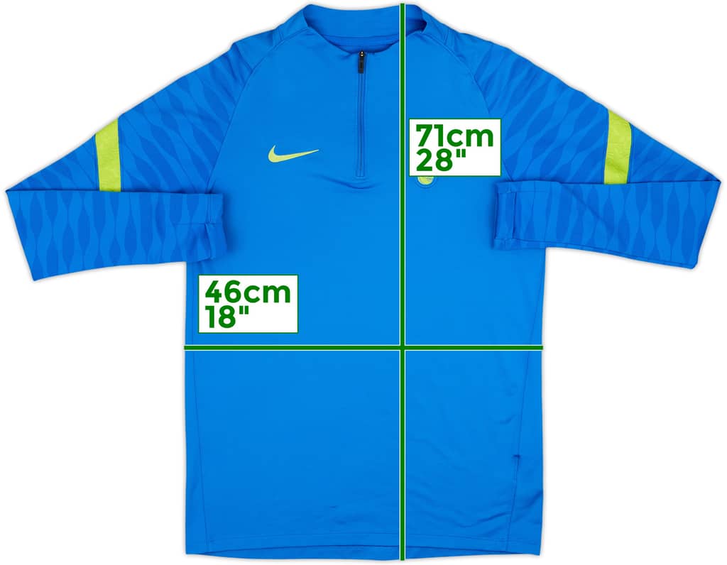 2021-22 Tottenham Nike 1/4 Zip Drill Top - 8/10 - (S)